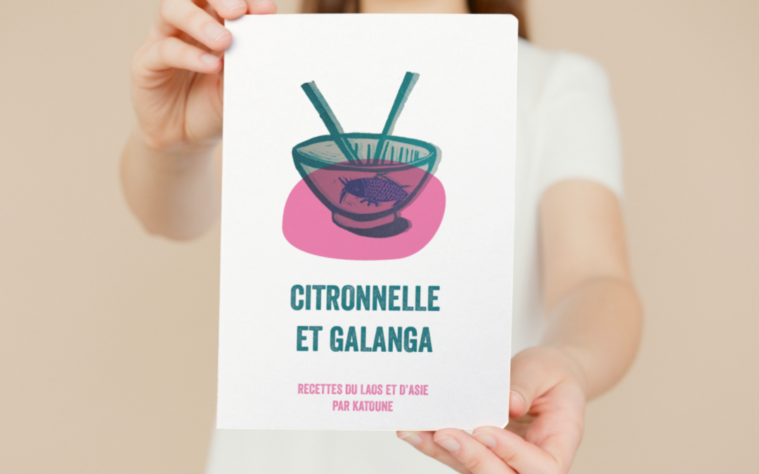 Citronnelle et galanga, livre de cuisine